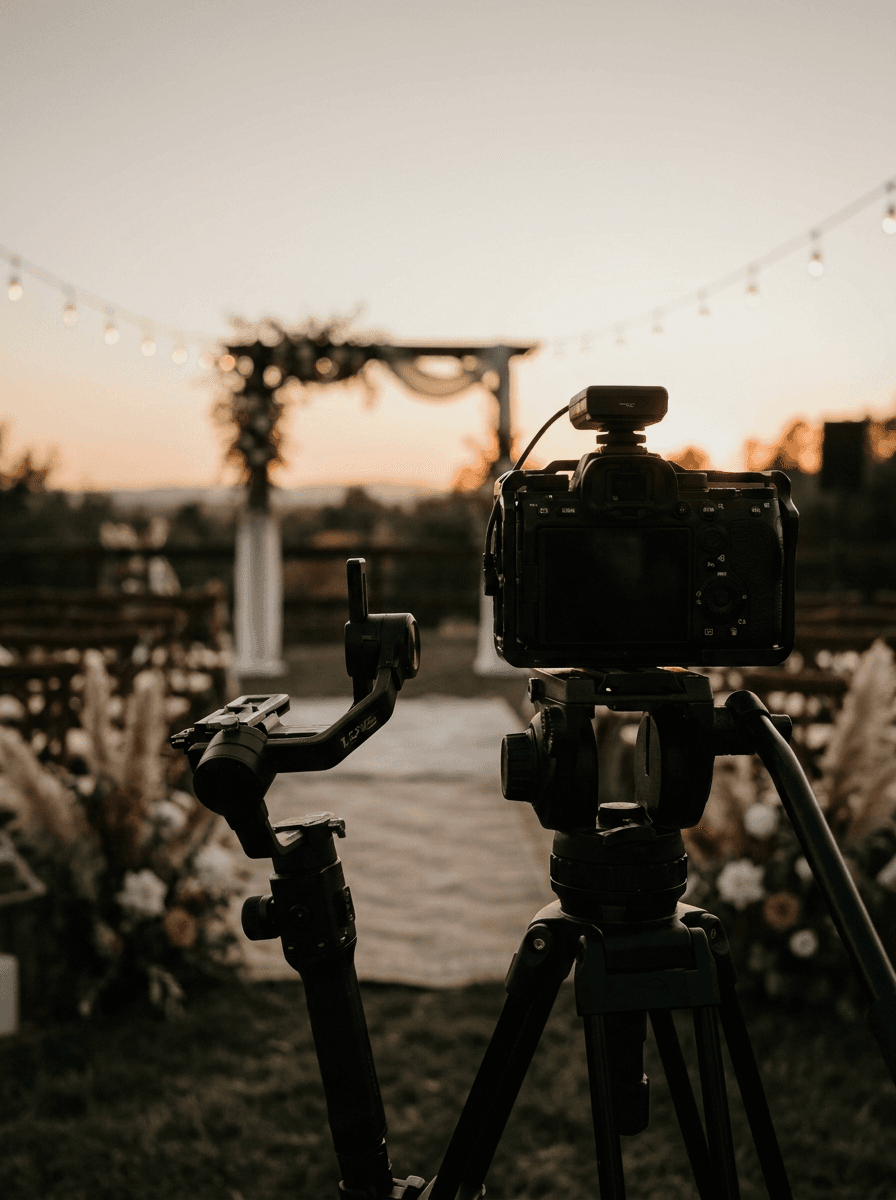 Elegant wedding detail